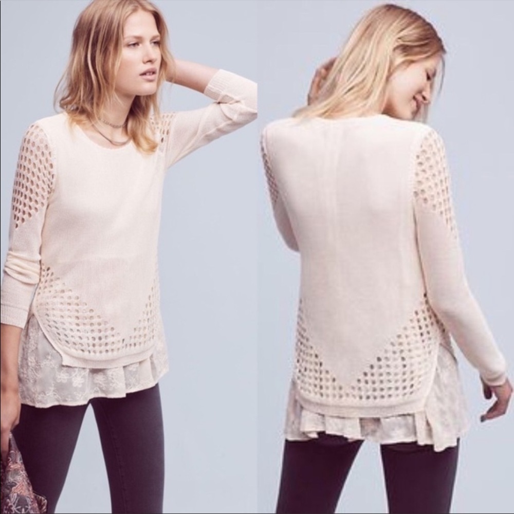 ANTHROPOLOGIE SUNDAY IN BROOKLYN Fiona Sweater